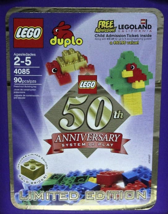 50th Anniversary Bucket LEGO set (#4085-2)