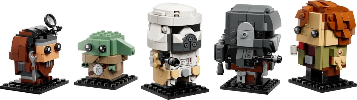 The Mandalorian and Grogu: Allies & Villains LEGO set (#40856-1)