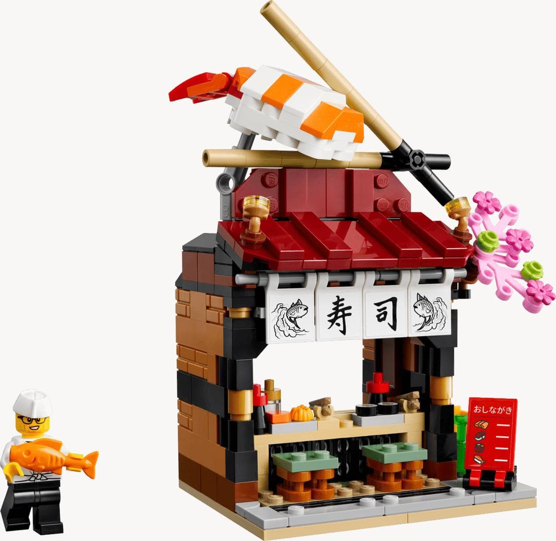 Restaurants of the World: Japan LEGO set (#40906-1)