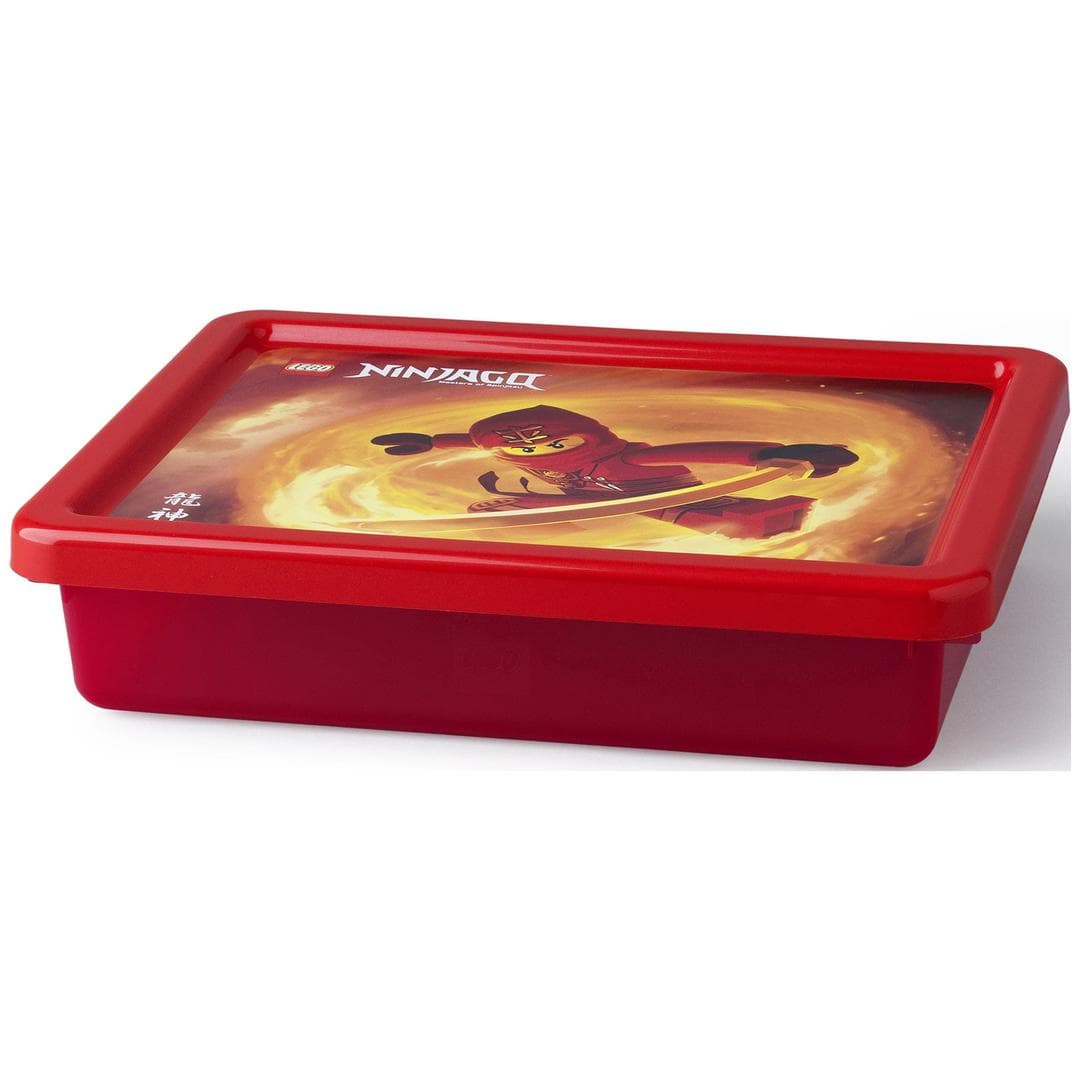 Storage Box Small with Ninjago Kai Print LEGO Storage set (#40921733-1, 2016)