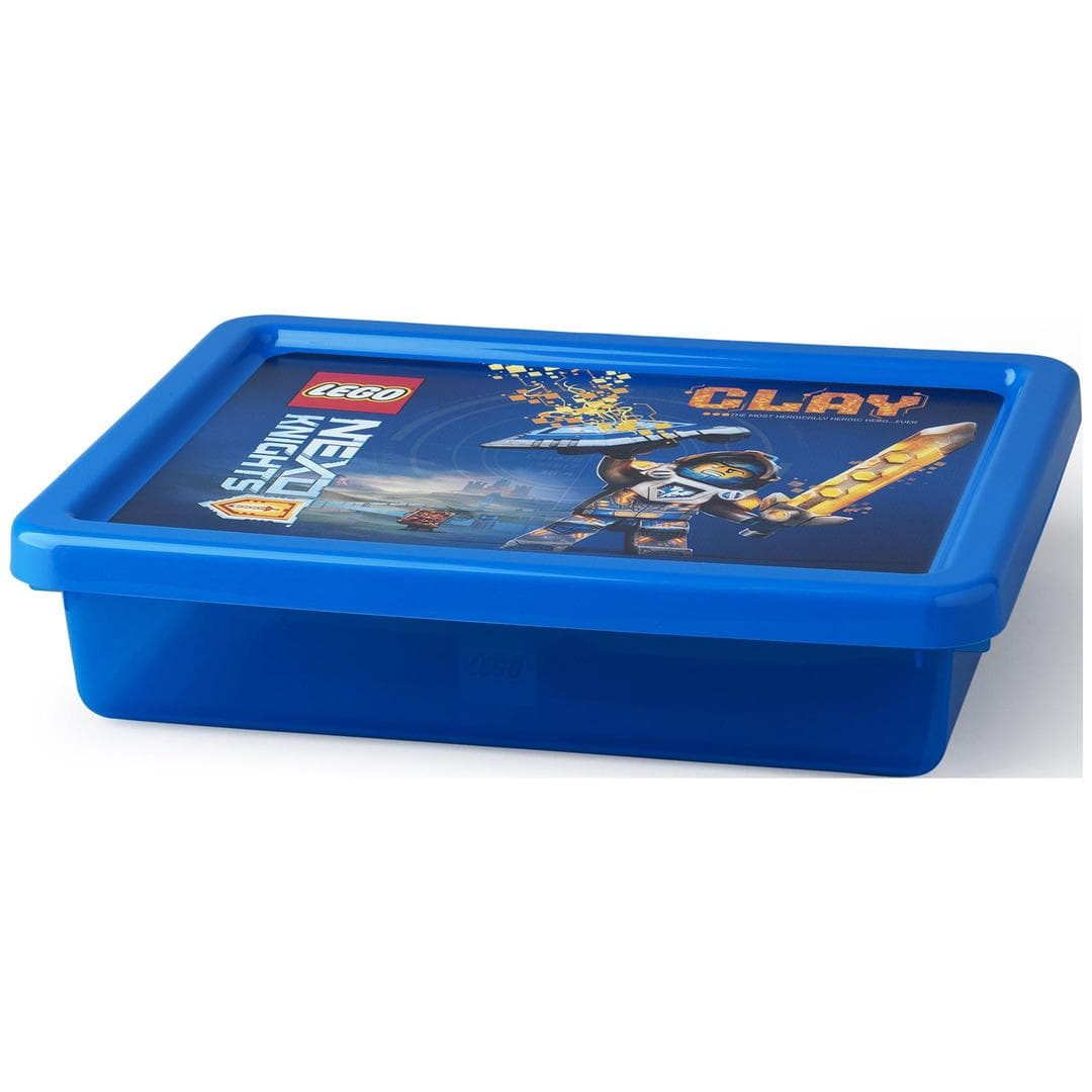 Storage Box Small with Nexo Knights Clay Print LEGO set (#40921734-1)
