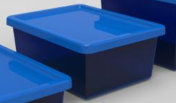 Storage Box Medium LEGO Storage set (#4093-2, 2014)