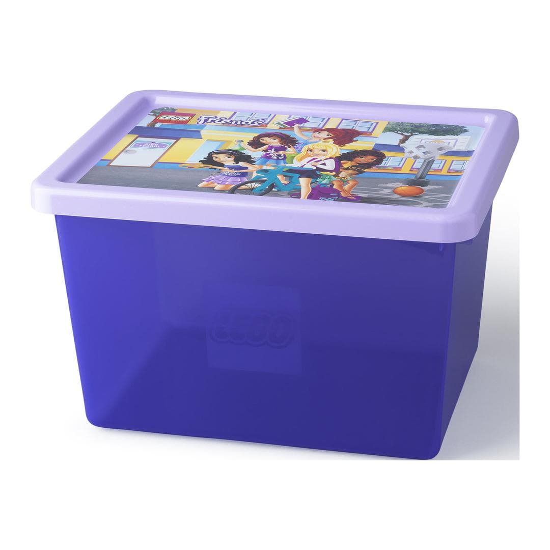 Storage Box Large with Friends Print LEGO Storage set (#40941732-1, 2017)