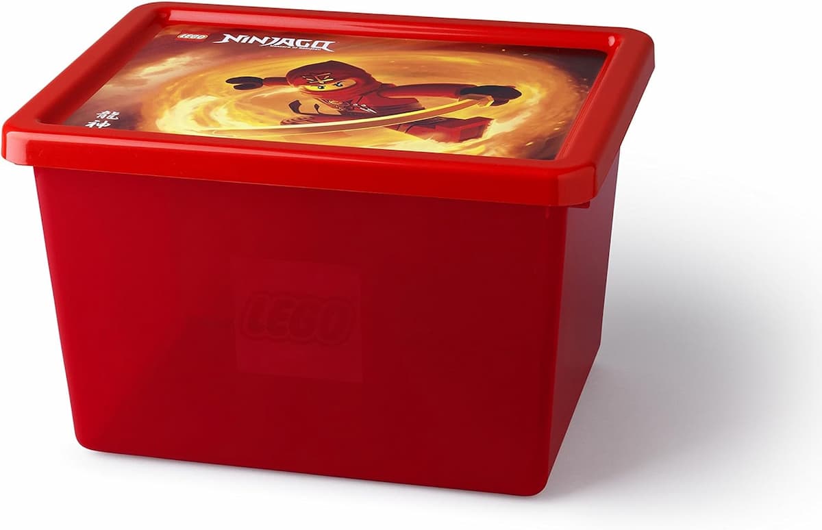 Storage Box Large with Ninjago Kai Print LEGO Storage set (#40941733-1, 2017)