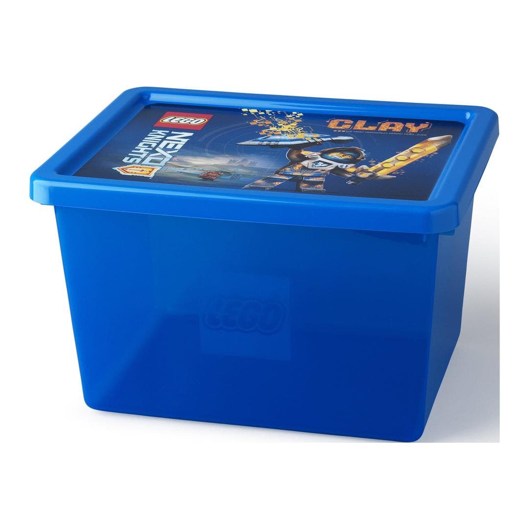 Storage Box Large with Nexo Knights Clay Print LEGO Storage set (#40941734-1, 2017)