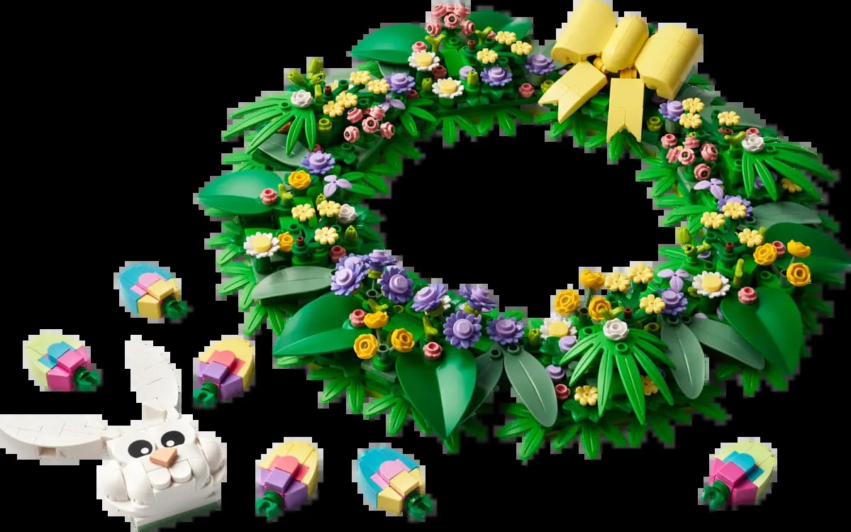 Spring Wreath LEGO set (#40957-1)