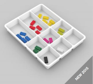Sorting Tray LEGO set (#4096-2)