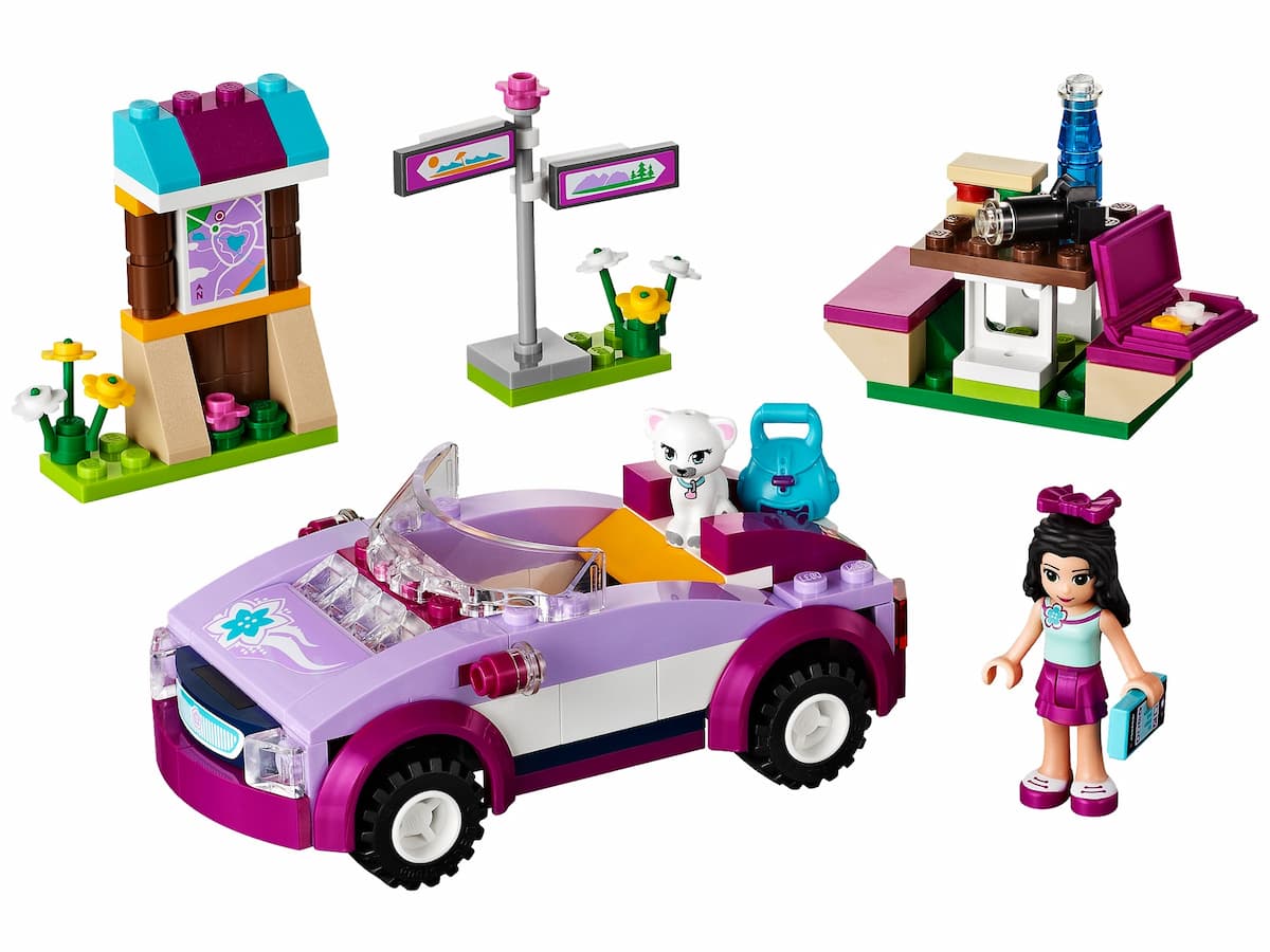 Emma's Sports Car LEGO set (#41013-1, 2013)