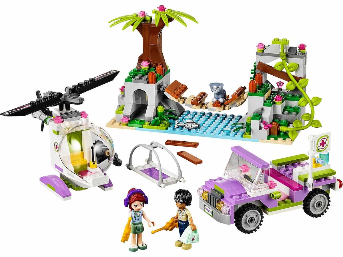 Jungle Bridge Rescue LEGO set (#41036-1)