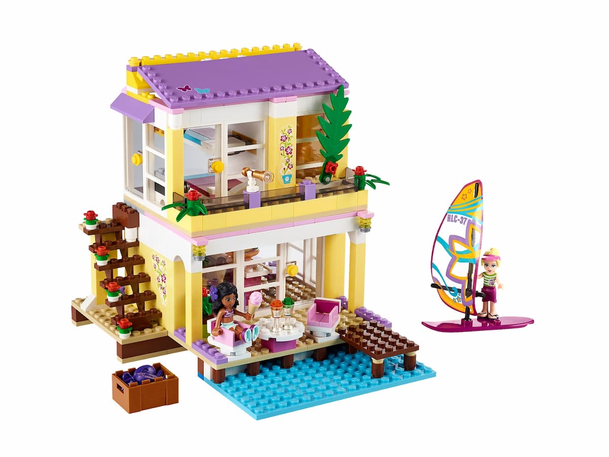 Stephanie's Beach House LEGO set (#41037-1)