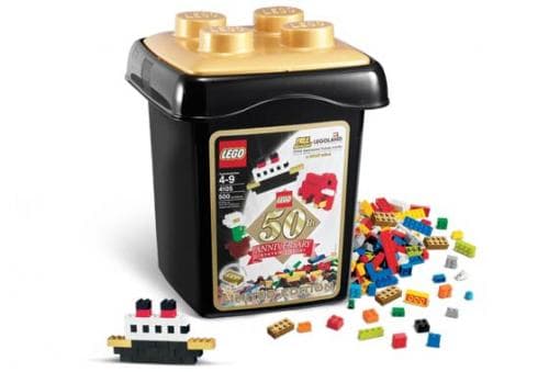 50th Anniversary Bucket LEGO set (#4105-2)