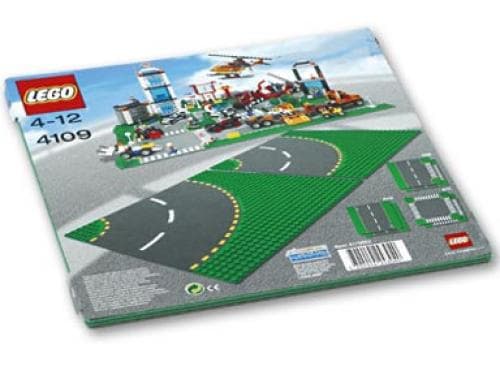 Curved Road Plates LEGO set (#4109-1)