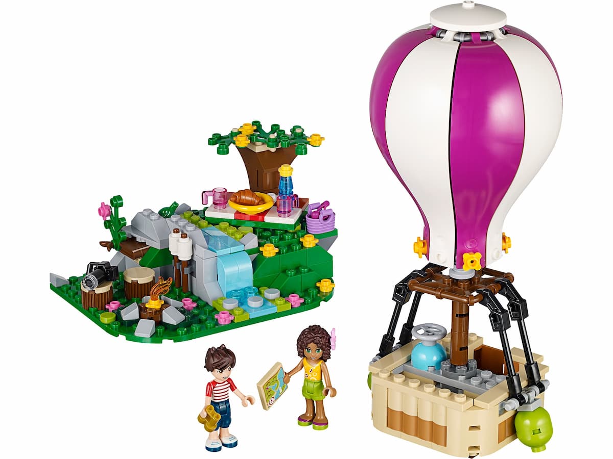 Heartlake Hot Air Balloon LEGO set (#41097-1)