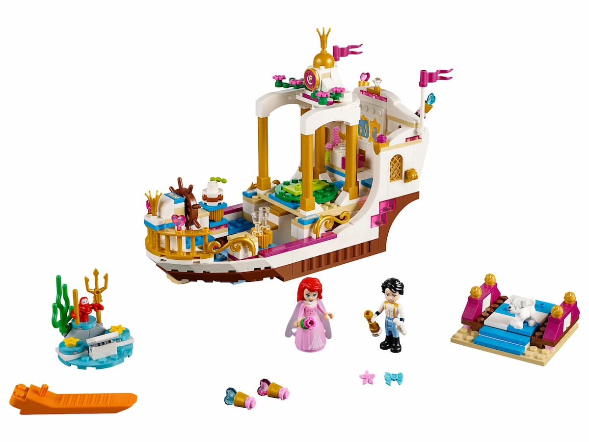 Ariel's Royal Celebration Boat LEGO set (#41153-1)
