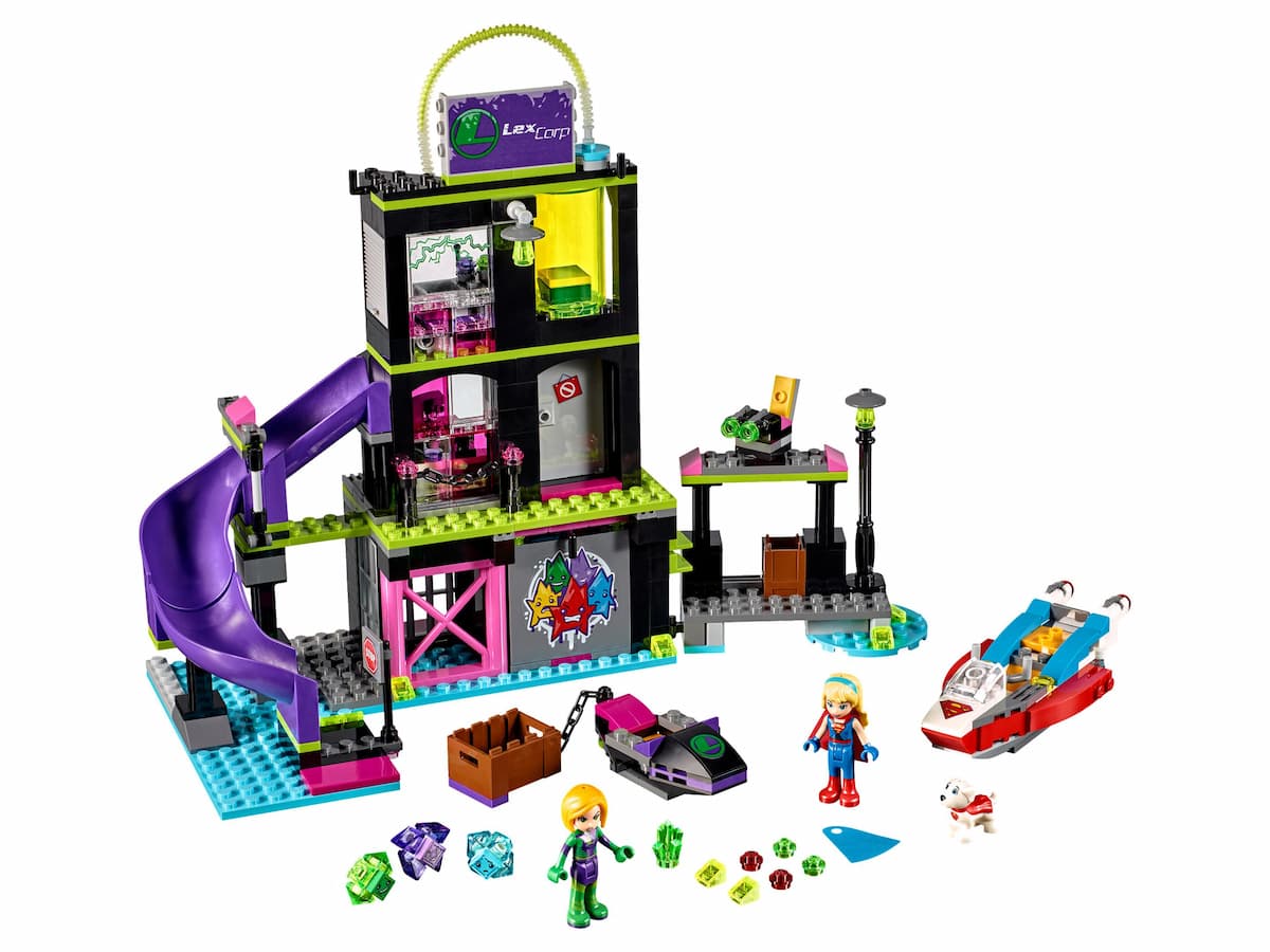 Lena Luthor Kryptomite Factory LEGO set (#41238-1)