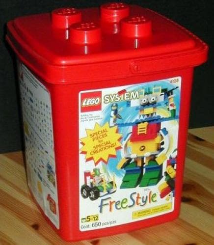 XL Freestyle Bucket LEGO set (#4128-1)