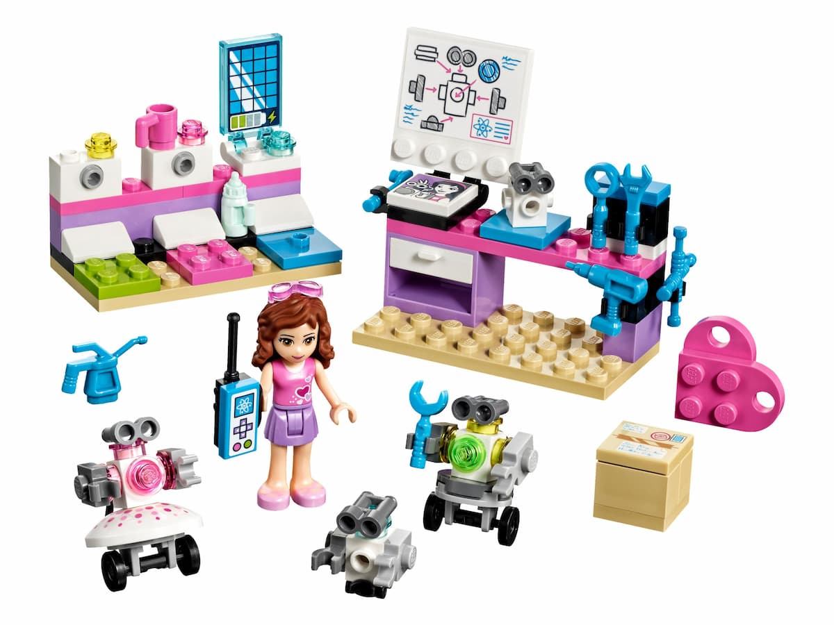 Olivia's Creative Lab LEGO set (#41307-1, 99 pieces)