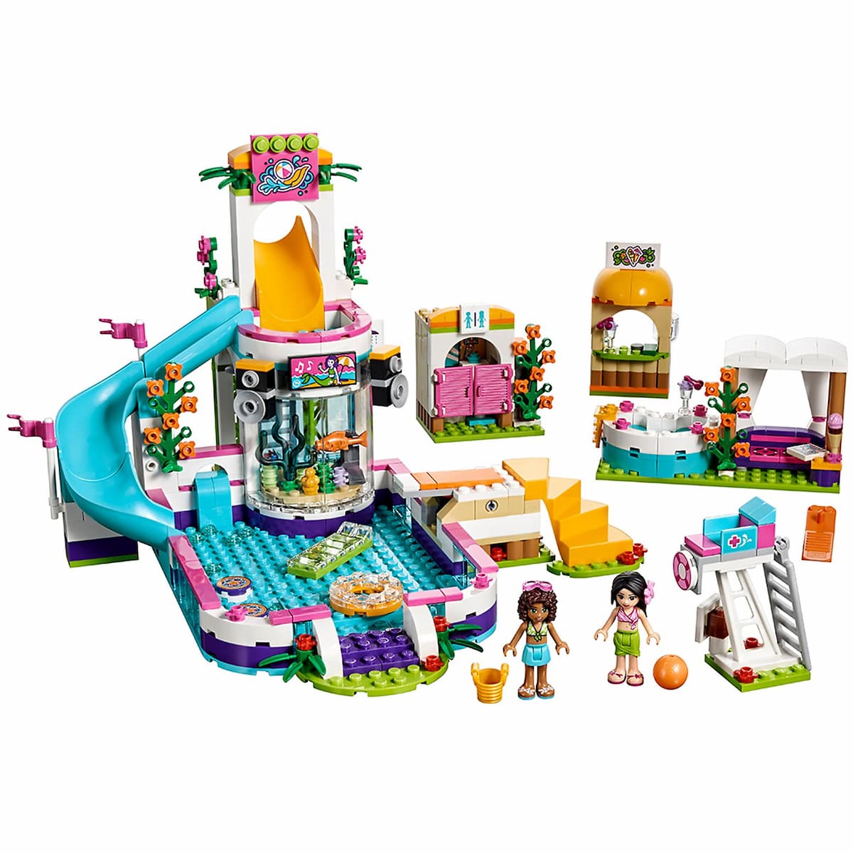 Heartlake Summer Pool LEGO set (#41313-1)