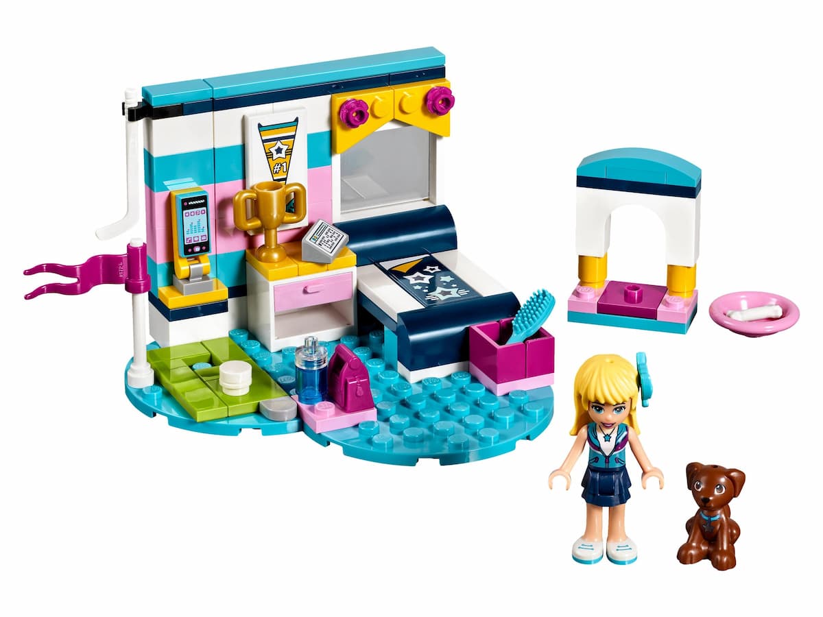 Stephanie's Bedroom LEGO set (#41328-1, 95 pieces)