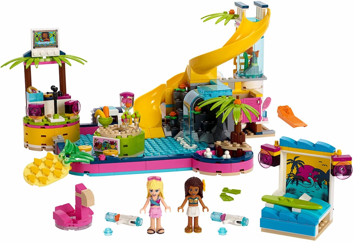 Andrea's Pool Party LEGO set (#41374-1)