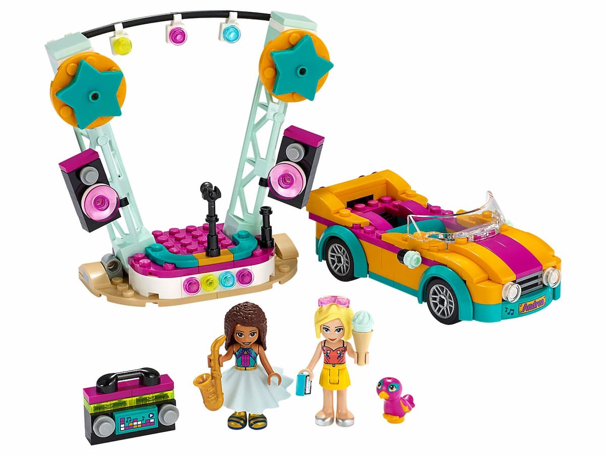 Andrea's Car & Stage LEGO set (#41390-1)