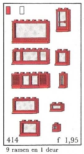 Windows Parts Pack (System) LEGO set (#414-5)