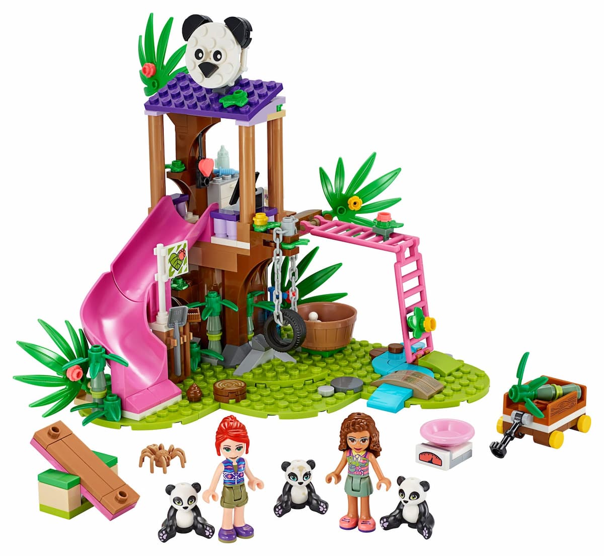 Panda Jungle Tree House LEGO set (#41422-1)