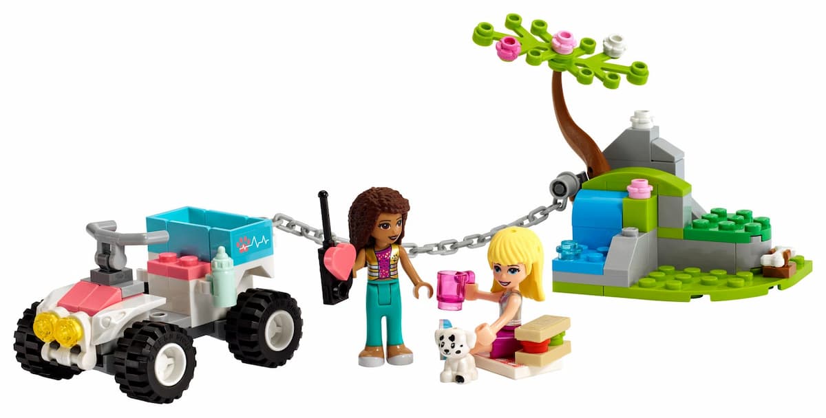 Vet Clinic Rescue Buggy LEGO Friends set (#41442-1, 2021)
