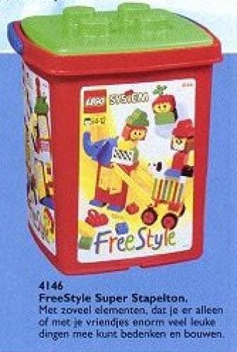 Extra Large Freestyle Bucket LEGO set (#4146-1)