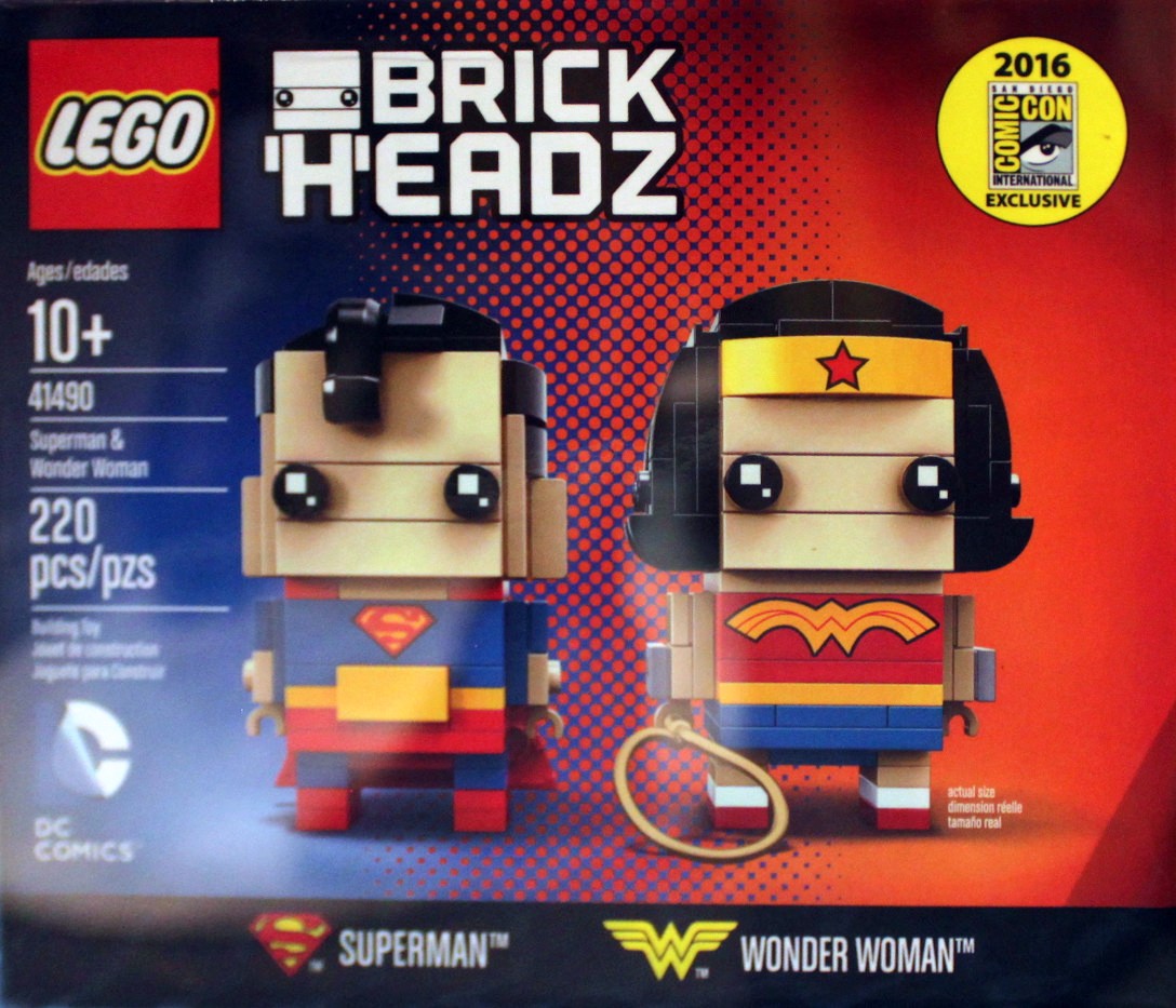 Superman & Wonder Woman LEGO set (#41490-1)