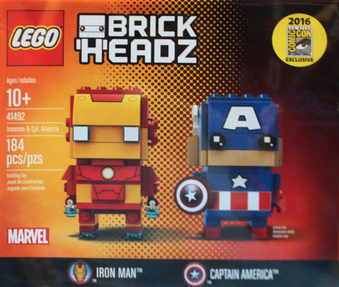 Iron Man & Captain America LEGO set (#41492-1)