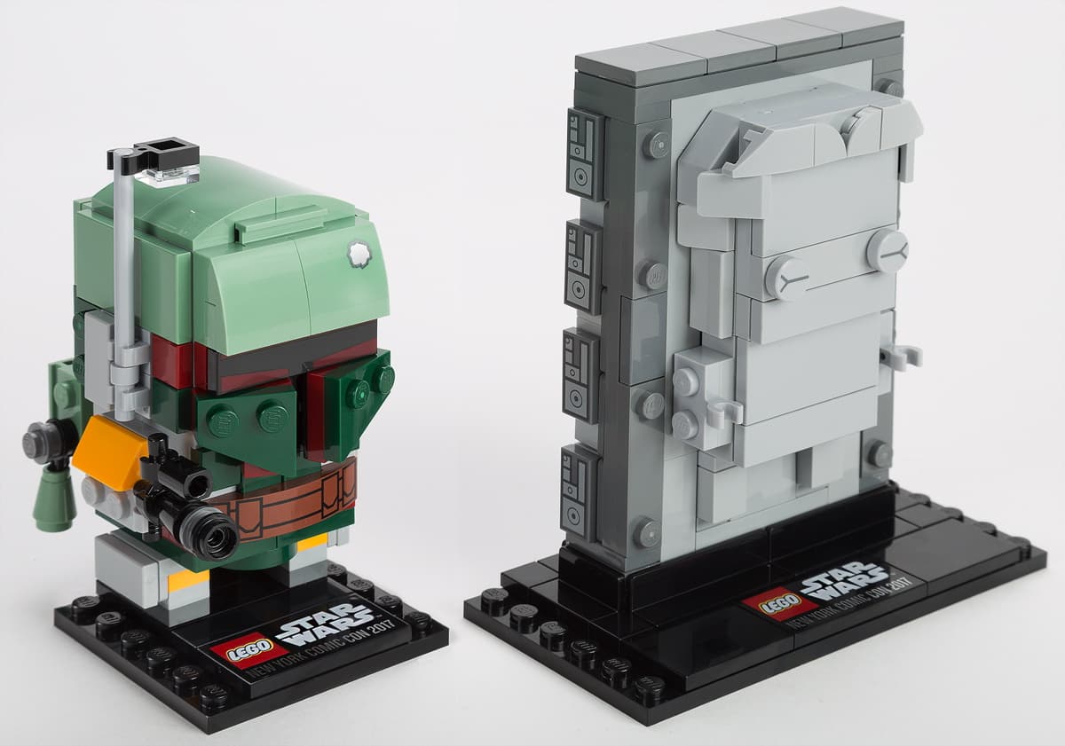 Boba Fett & Han Solo in Carbonite LEGO set (#41498-1)