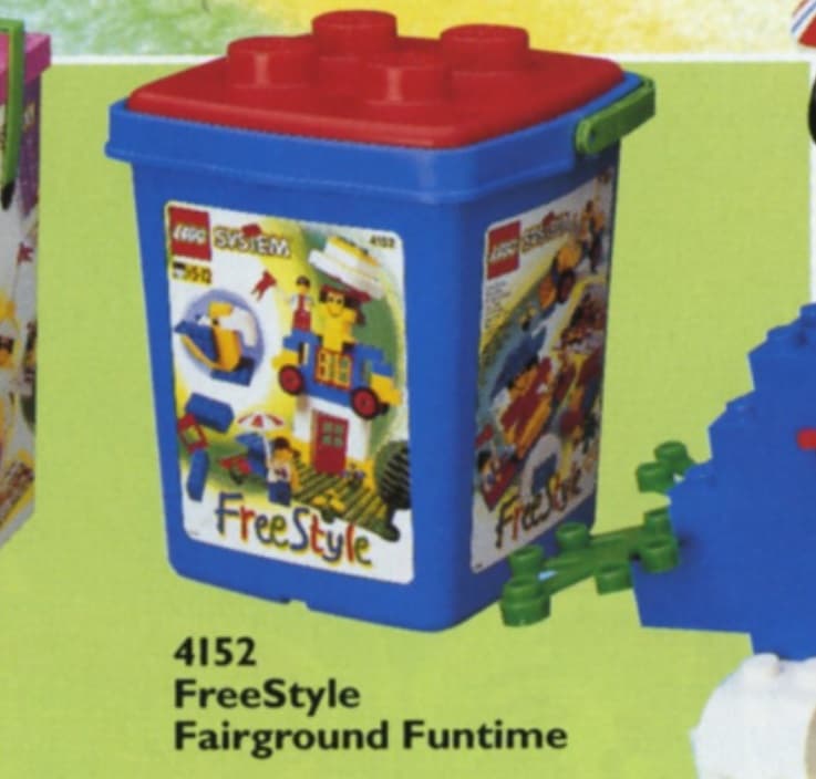 Large Freestyle Bucket LEGO set (#4152-1)