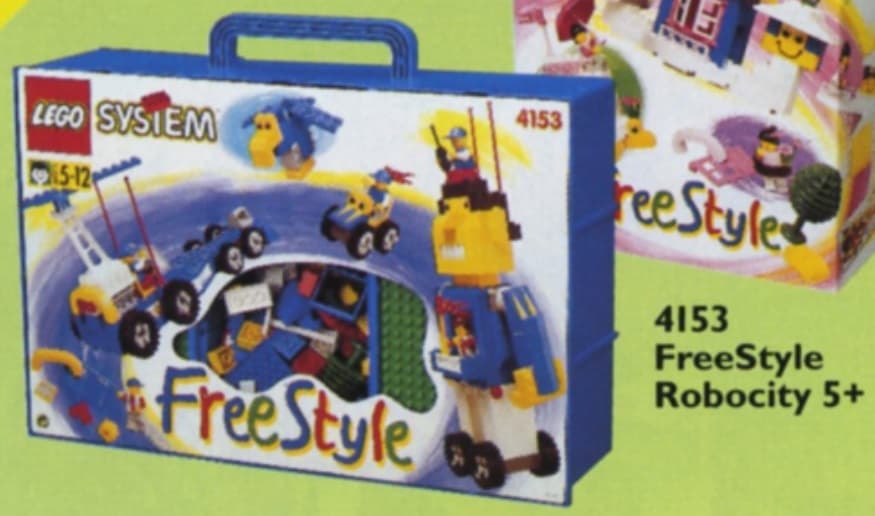 Large Freestyle Playcase LEGO set (#4153-1)