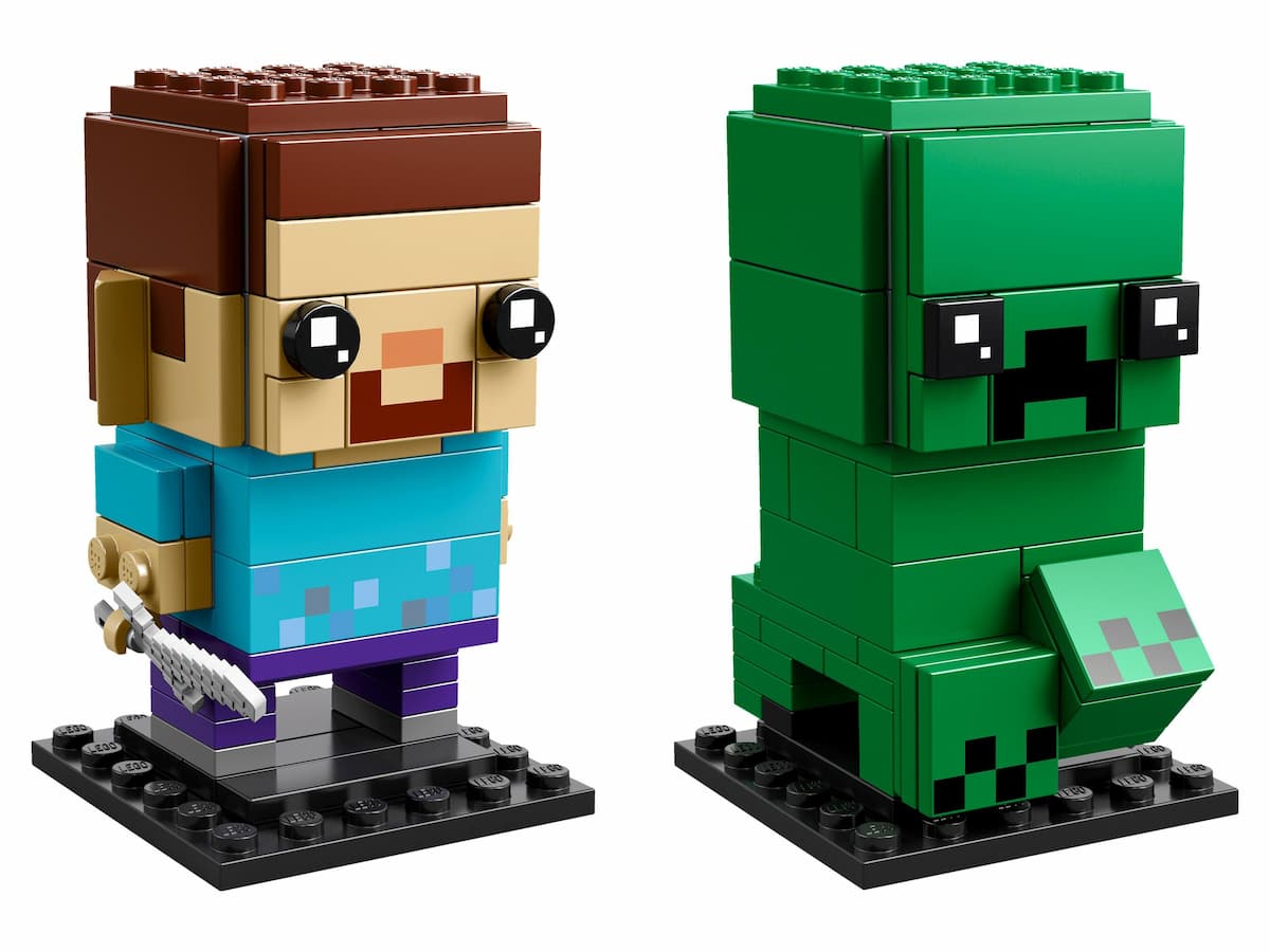 Steve & Creeper LEGO set (#41612-1)