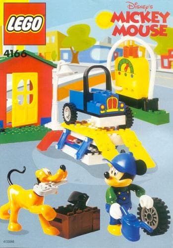 Mickey's Car Garage LEGO set (#4166-1)