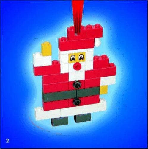 Santa Claus Ornament LEGO set (#4169306c-1)