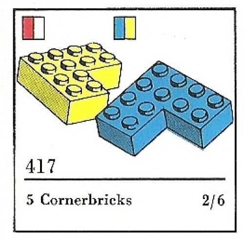 Cornerbricks (The Building Toy) LEGO set (#417-3)