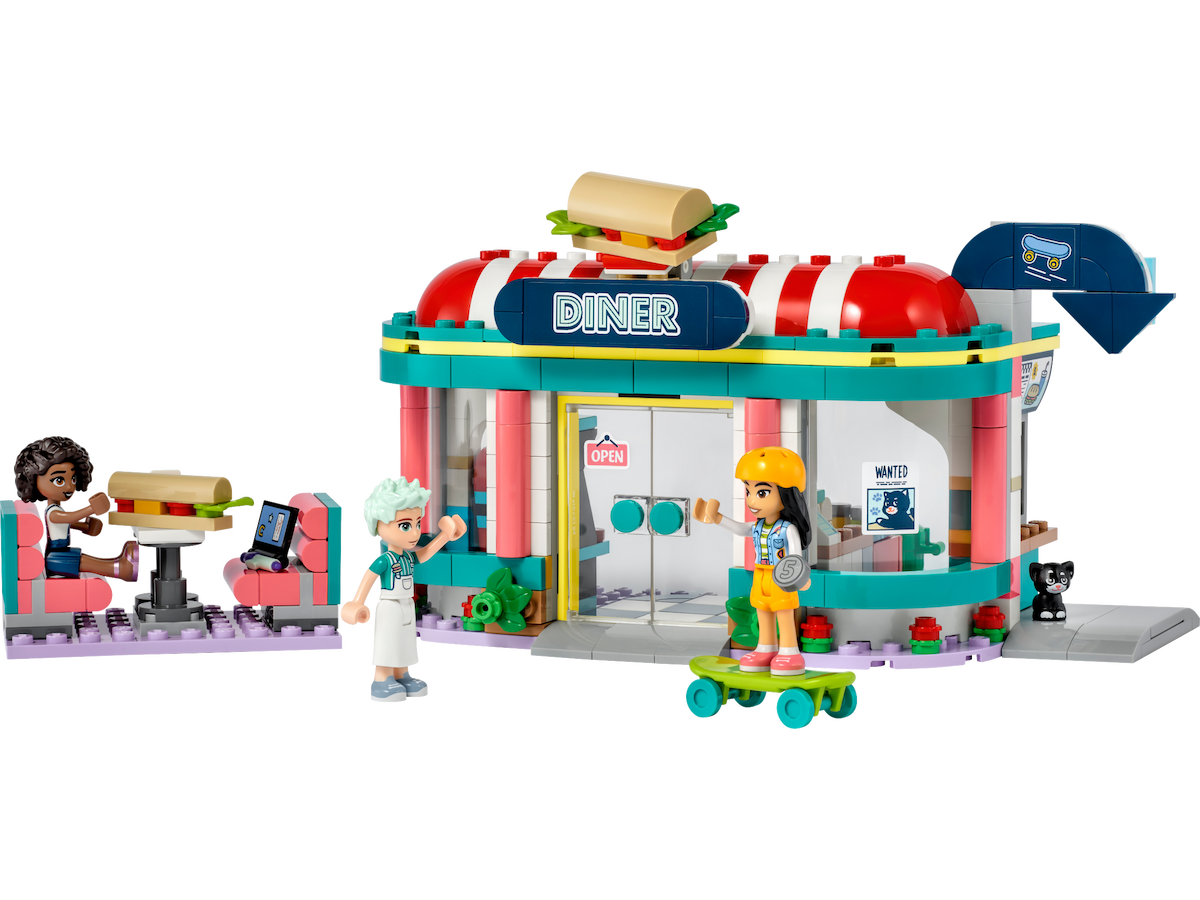 Heartlake Downtown Diner LEGO set (#41728-1)