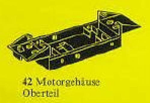 Motor Case / Lower Part LEGO set (#42-1, 1977)