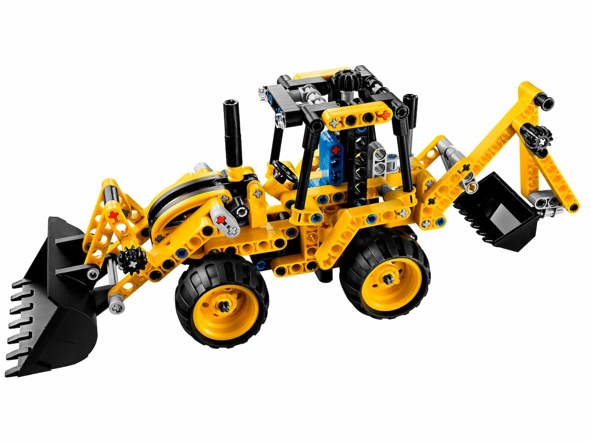 Mini Backhoe Loader LEGO set (#42004-1, 2013)