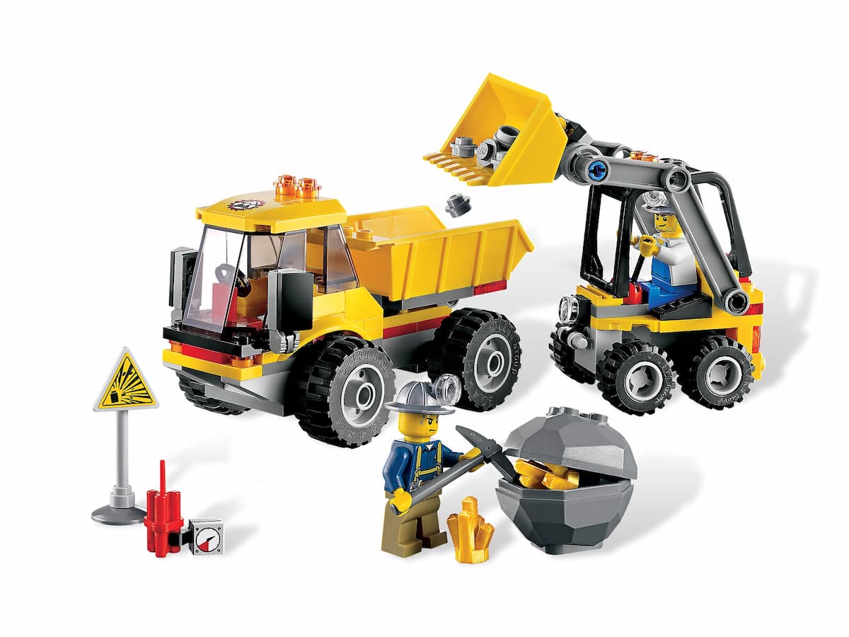 Loader and Dump Truck LEGO set (#4201-1)