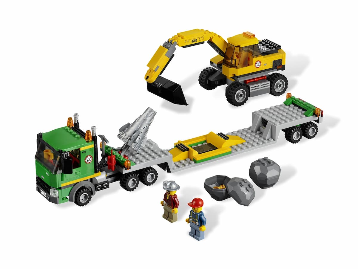 Excavator Transport LEGO set (#4203-1)