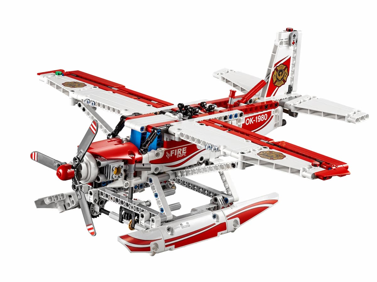 Fire Plane LEGO set (#42040-1)