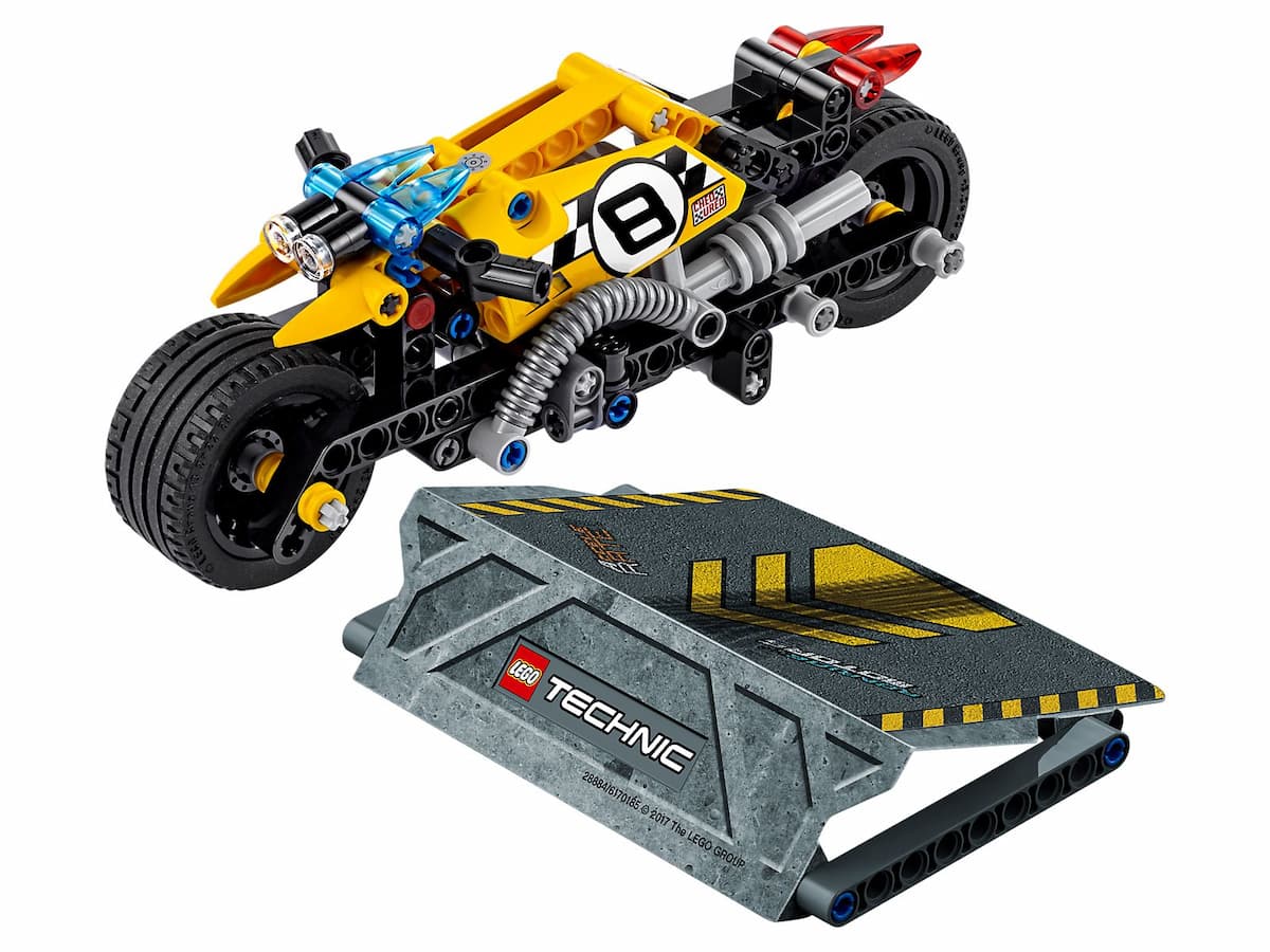 Stunt Bike LEGO Technic set (#42058-1, 2017)