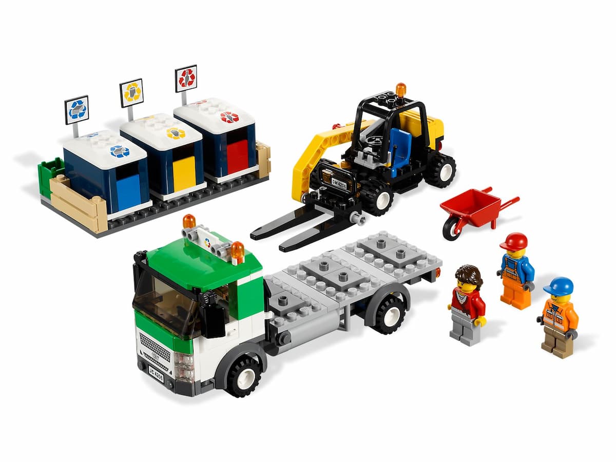 Recycling Truck LEGO set (#4206-2)