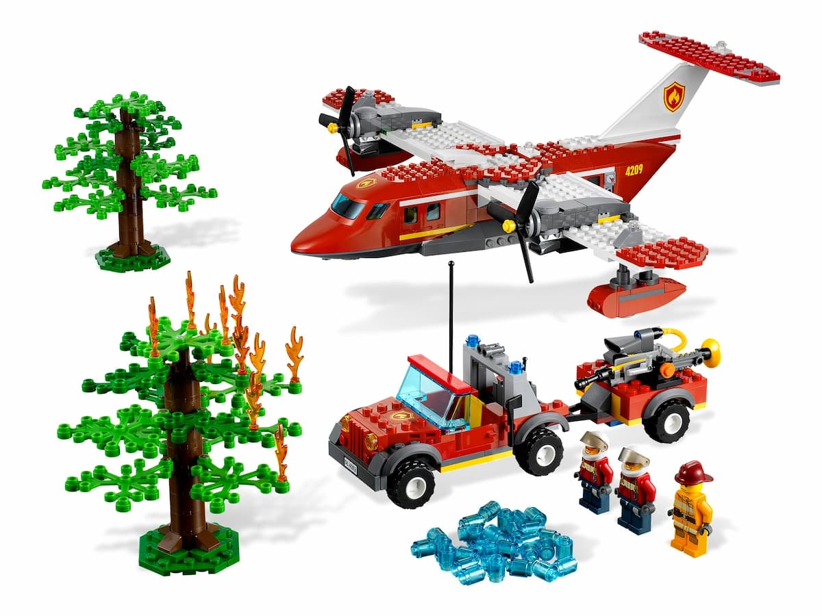 Fire Plane LEGO set (#4209-1)
