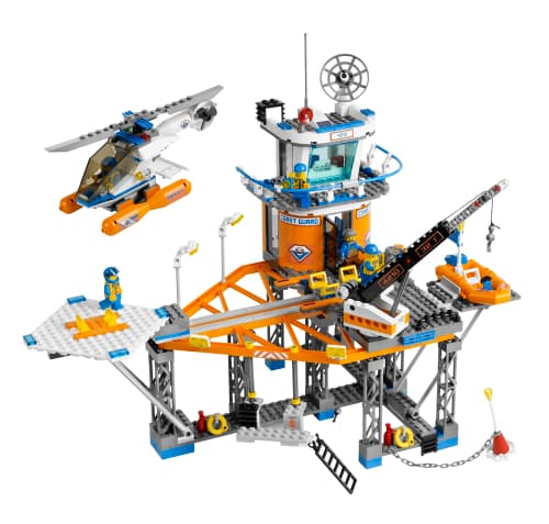 Coast Guard Platform LEGO set (#4210-1)