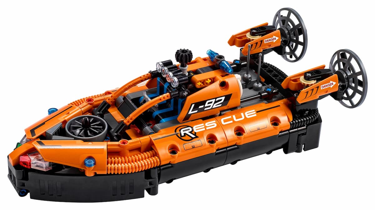Rescue Hovercraft LEGO set (#42120-1)