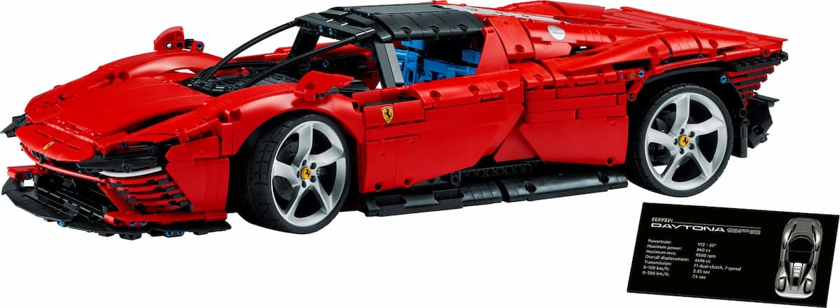 Ferrari Daytona SP3 LEGO set (#42143-1)